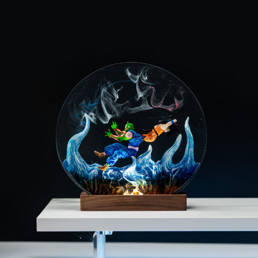 Dragon Ball Z Goten & Piccolo Resin Lamp